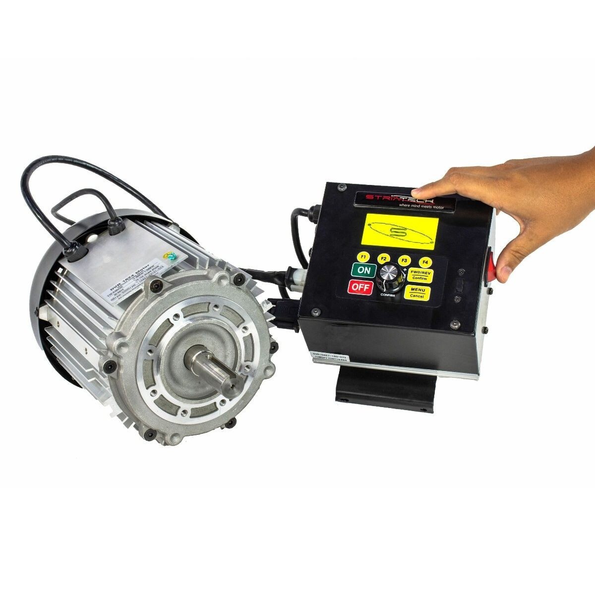 1.75-2.5 HP Switched Reluctance Motor & Controller, 50-5500 RPM, Superior to VFD