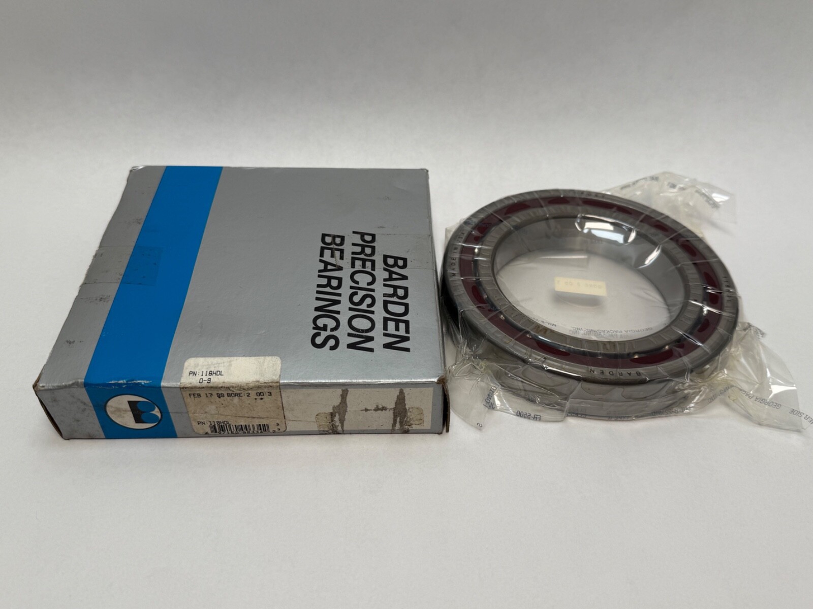 Barden 118HDL-1/2PR Angular Contact Bearing 7018C 118-HDL 90x140x24 mm