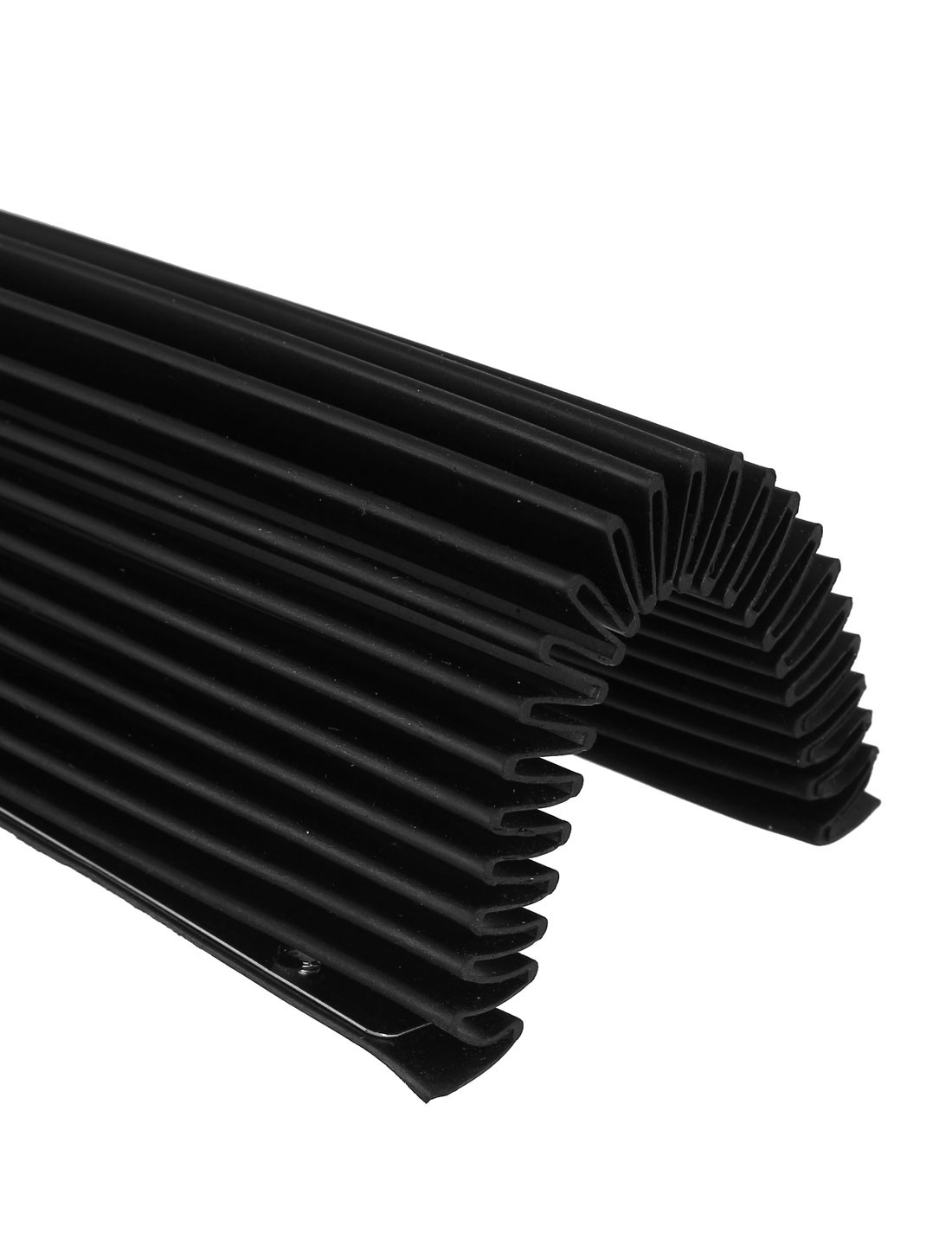 40cm Long Rubber Machine Tool Foldable Accordion Cover Shield Guard