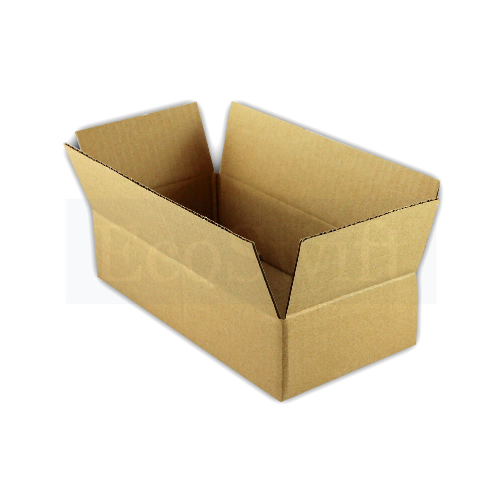 1-Box 9x4x3 EcoSwift Cardboard Packing Moving Shipping Box Corrugated Carton