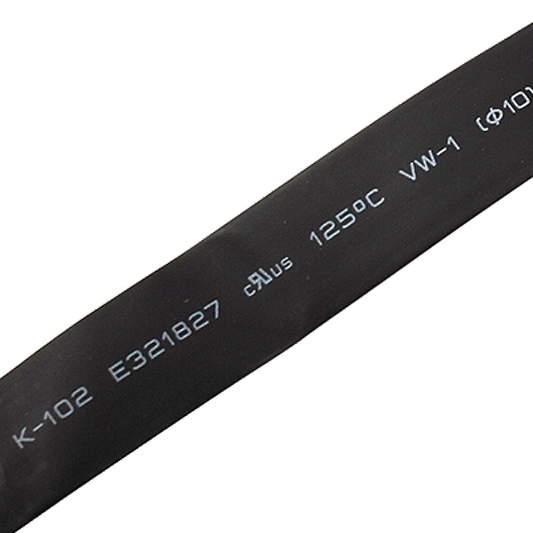 10mm Black Polyolefin Insulation Heat Shrink Tubing 3 Meters 9.8ft