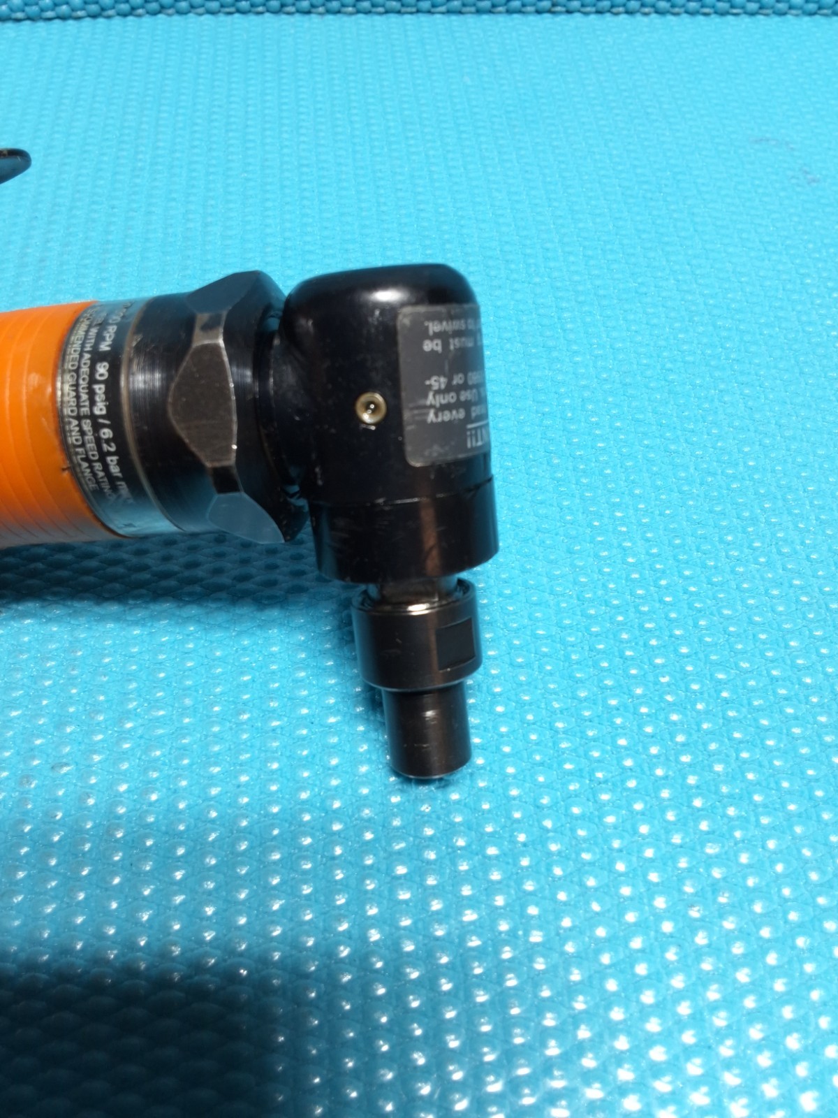 Dotco 12LF281-36 Right Angle Die Grinder, 20,000 RPM — 1/4″ Collet.