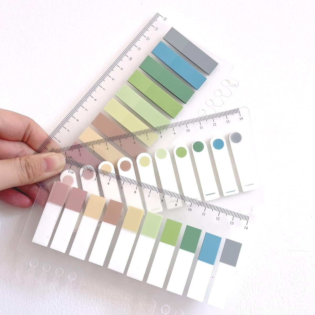 600 Pcs Morandi Sticky Tabs for Books – Pastel Page Markers and Annotations