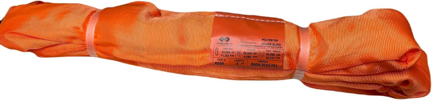 ATERET Powerlift Polyester Endless Round Slings Heavy Duty Poly Lifting Sling