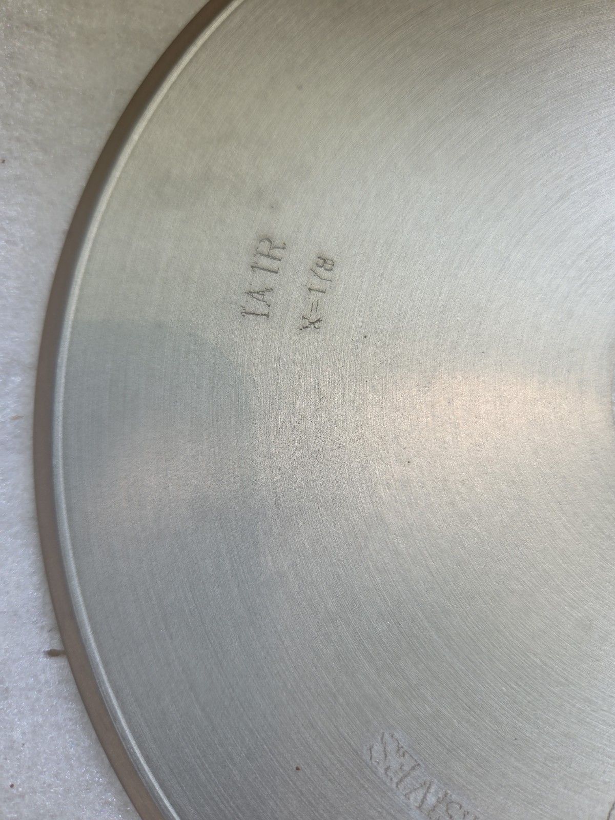 Universal Superabrasives 600 Grit 1A1R 7×1/8×1-1/4 Surface Grinder Diamond Wheel