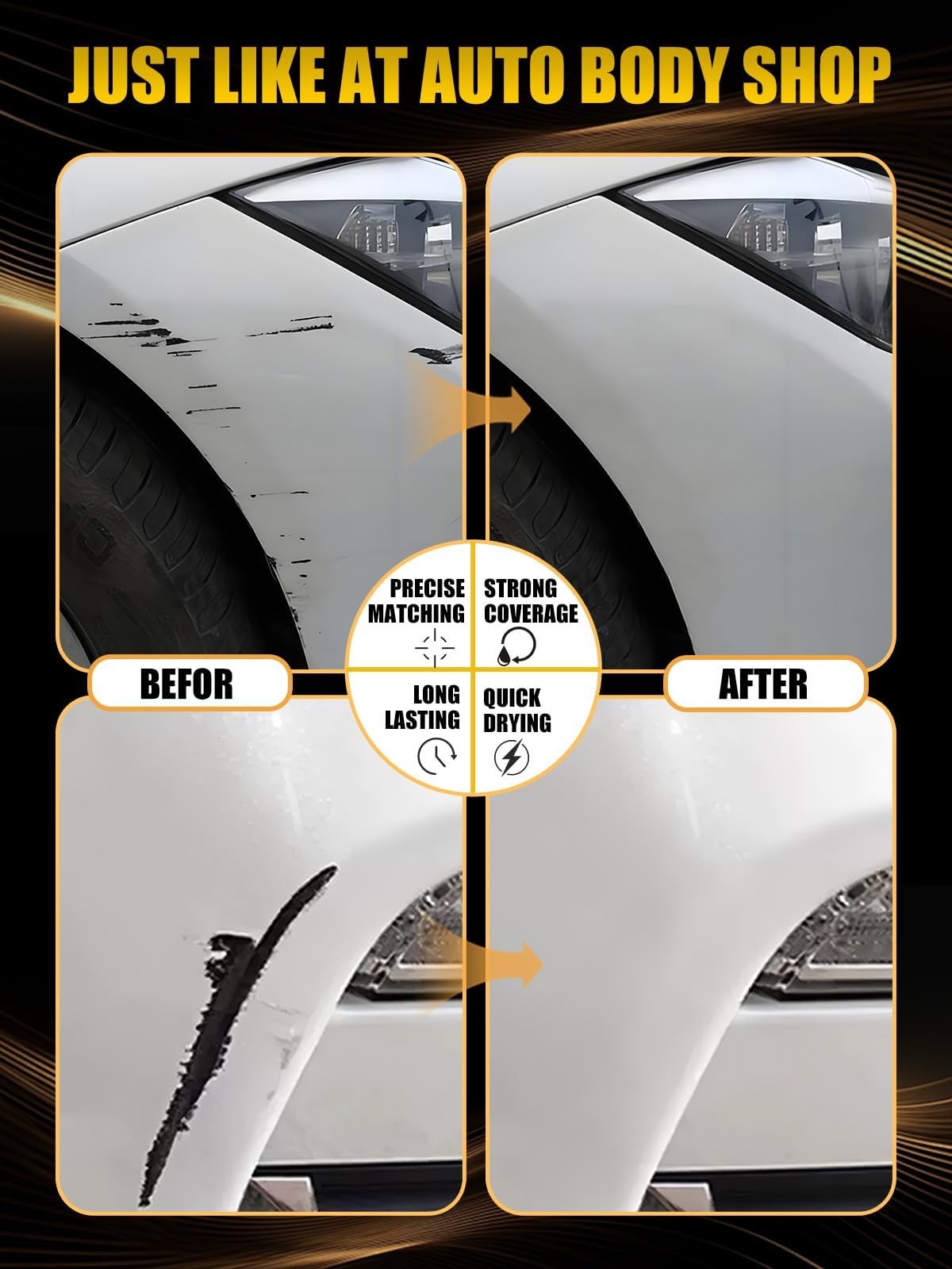 GMC Silver Coast Metallic Touch Up Paint Exact Color Code GWT/WA102V