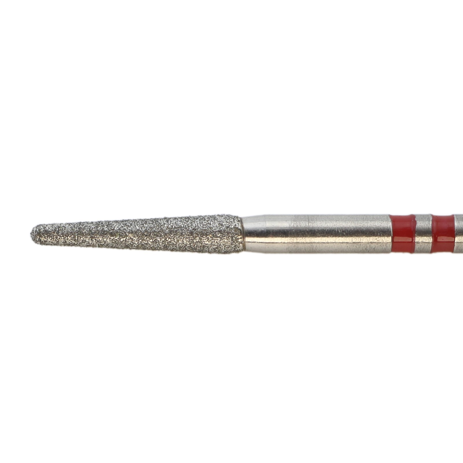 Zirconia Cutting Dental Diamond Burs FG Round End Taper Cylinder for High Speed