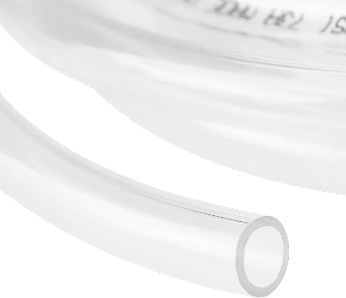 Durable Clear PVC Tubing 1/2″ ID – 25ft Flexible Hose for Aquariums & Gardens