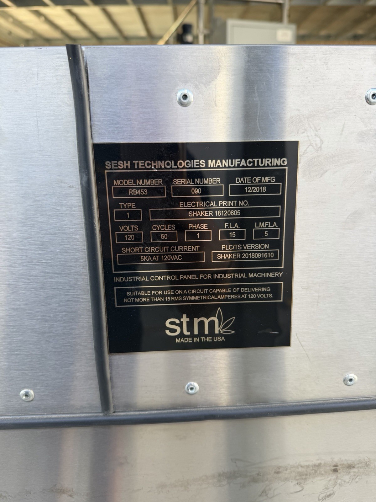 STM Rocket Box Pre-Roll Filling Machine Model RB453 Industrial Equipment