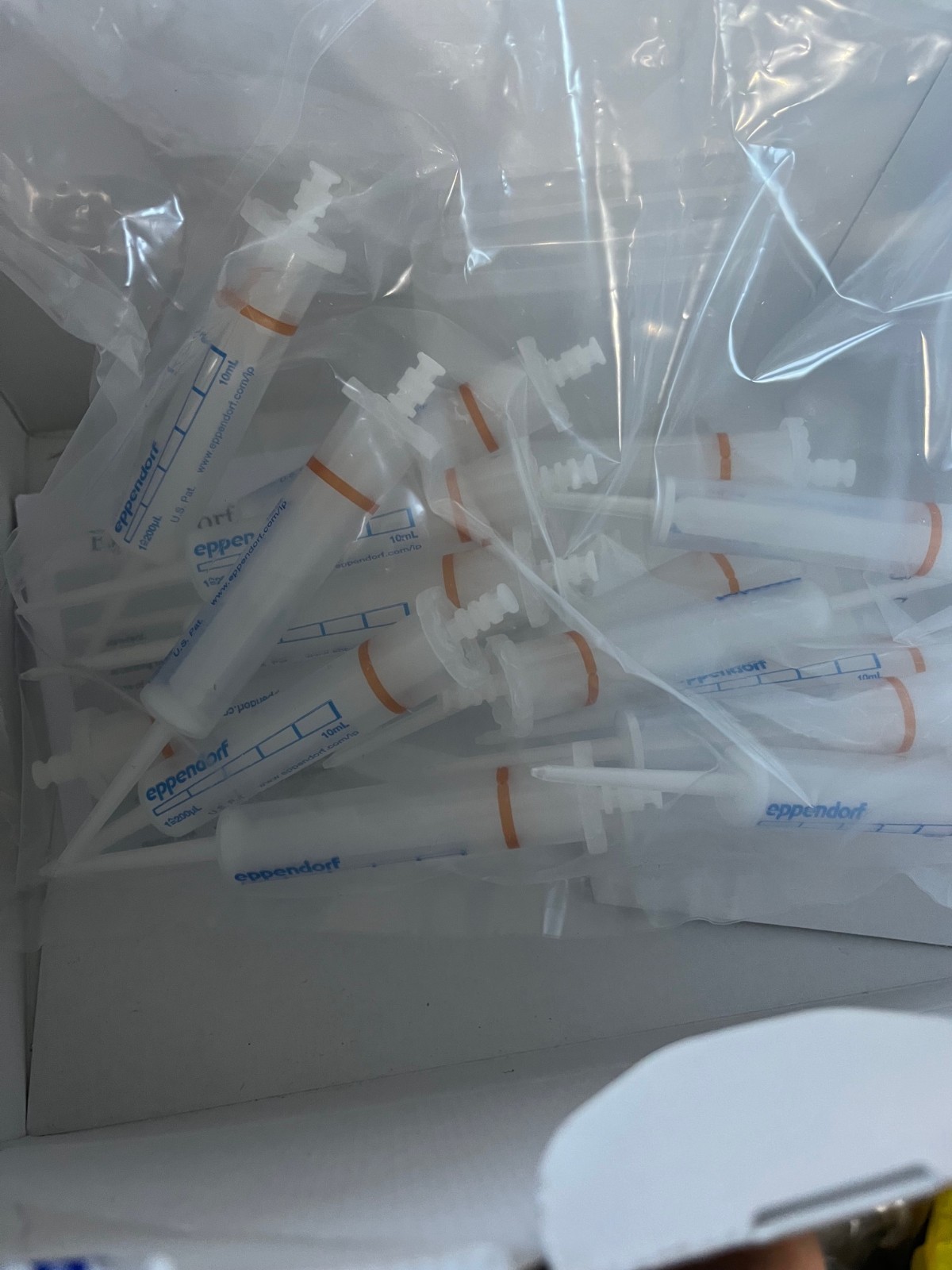 EPPENDORF Combitips Advanced 10mL, Cat No 0030089820, Partial Open box, 17pcs