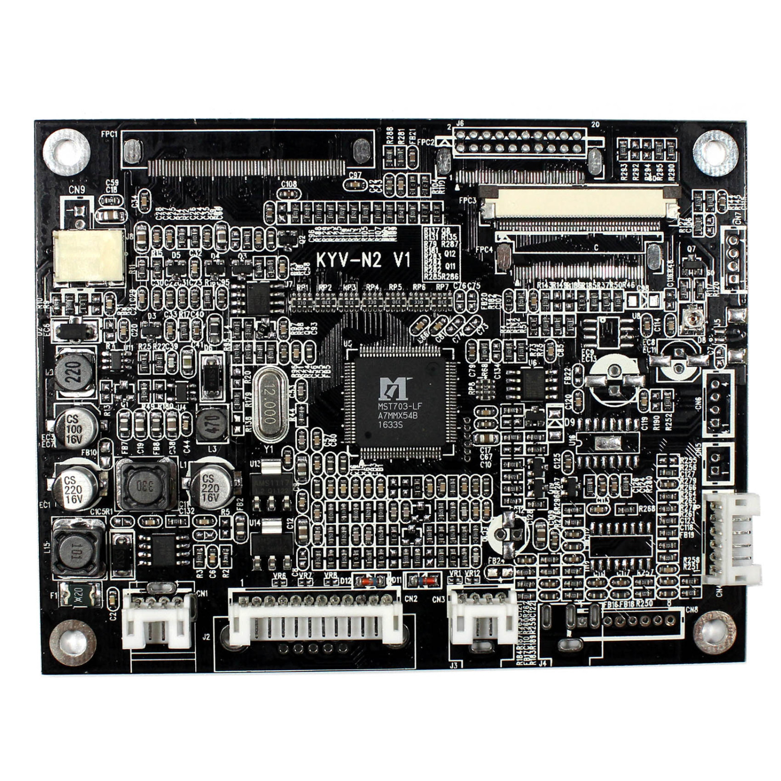 VGA+AV LCD Controller Board KYV-N2 V1 For 8″ EJ080NA-05B EJ080NA-05A 800×600 LCD