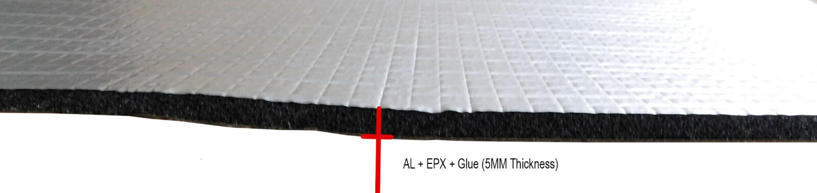 Car Insulation Sound Deadener Heat Shield Thermal Automotive Truck VAN 5MM 4X50