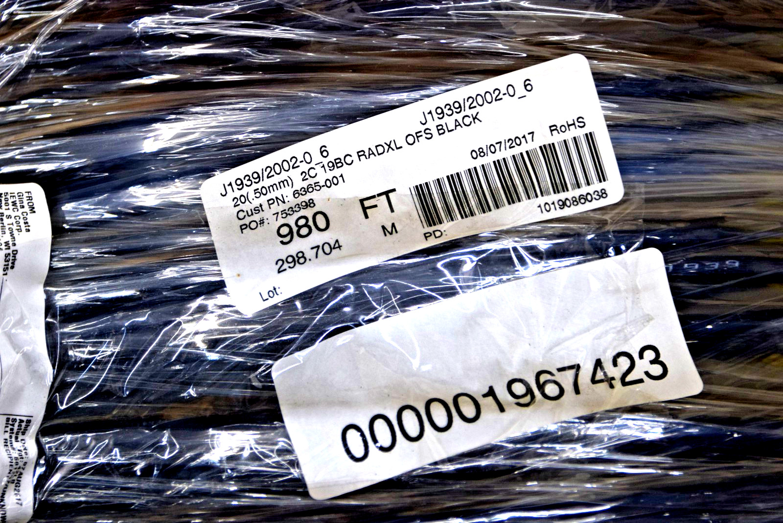 J1939 Exrad CANBUS Cable, 1-Pair STP Cable, New, 100 ft FREE SHIP!