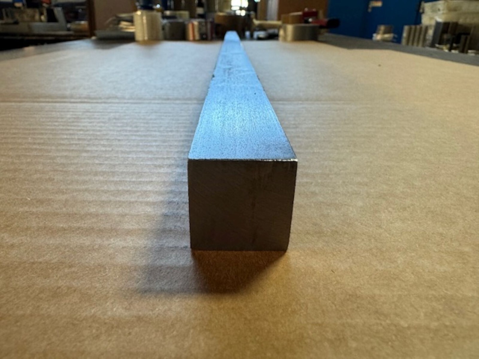 3/4″ Square Steel Bar x 12″ Length; 1018 Cold Rolled Bar, 0.75″ Square Bar