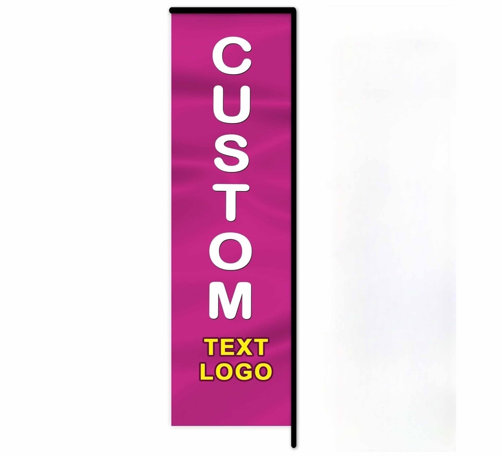 Custom Feather Flags Personalized Logo Advertising Outside Business (Only Flag)