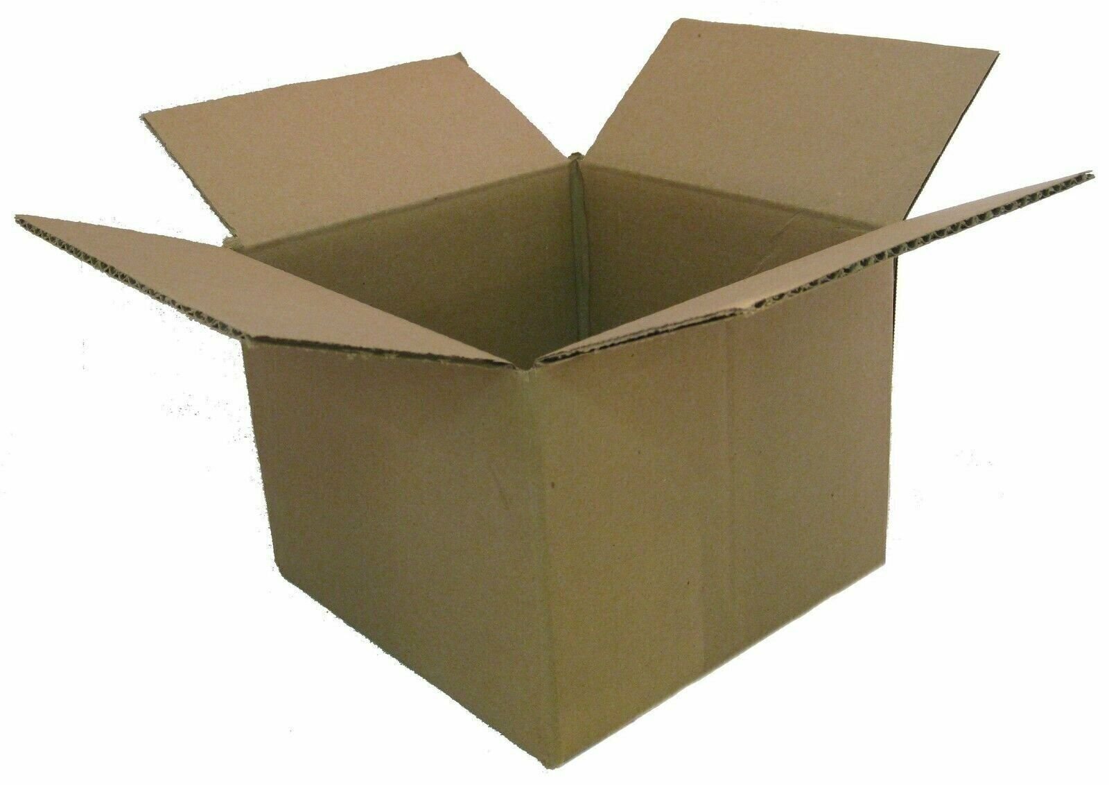 25 11x11x6 Corrugated Boxes Shipping Packing Moving Cardboard Cartons