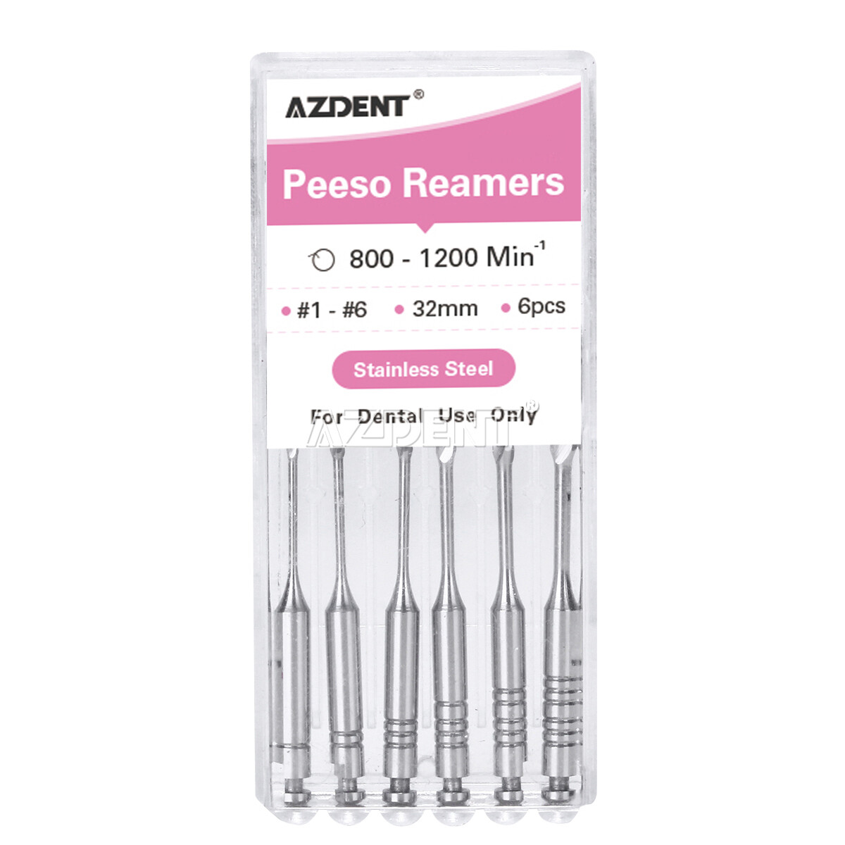 Dental Endodontic Root Canal Peeso Reamers GATES DRILLS #1 #2 #3 #4 #5 #6 32mm
