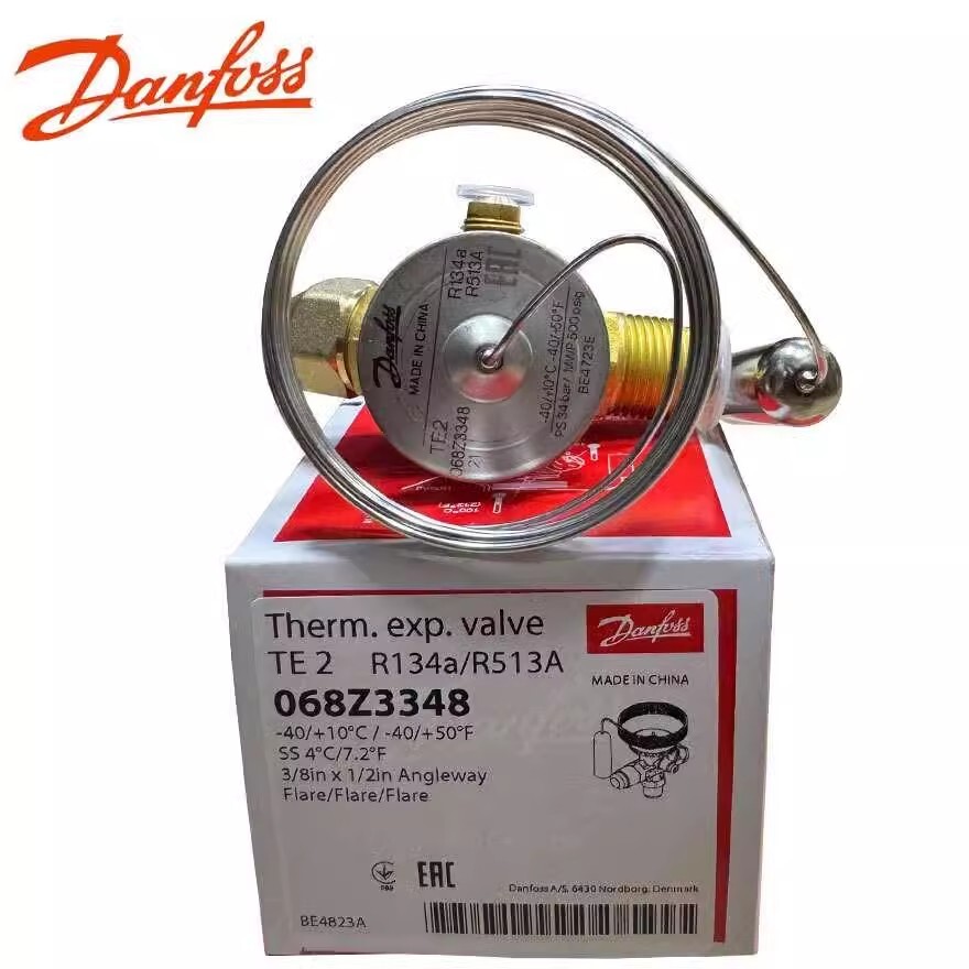 1pcs Danfoss Thermal Expansion Valve TE2 068Z3348 R134A/R513A