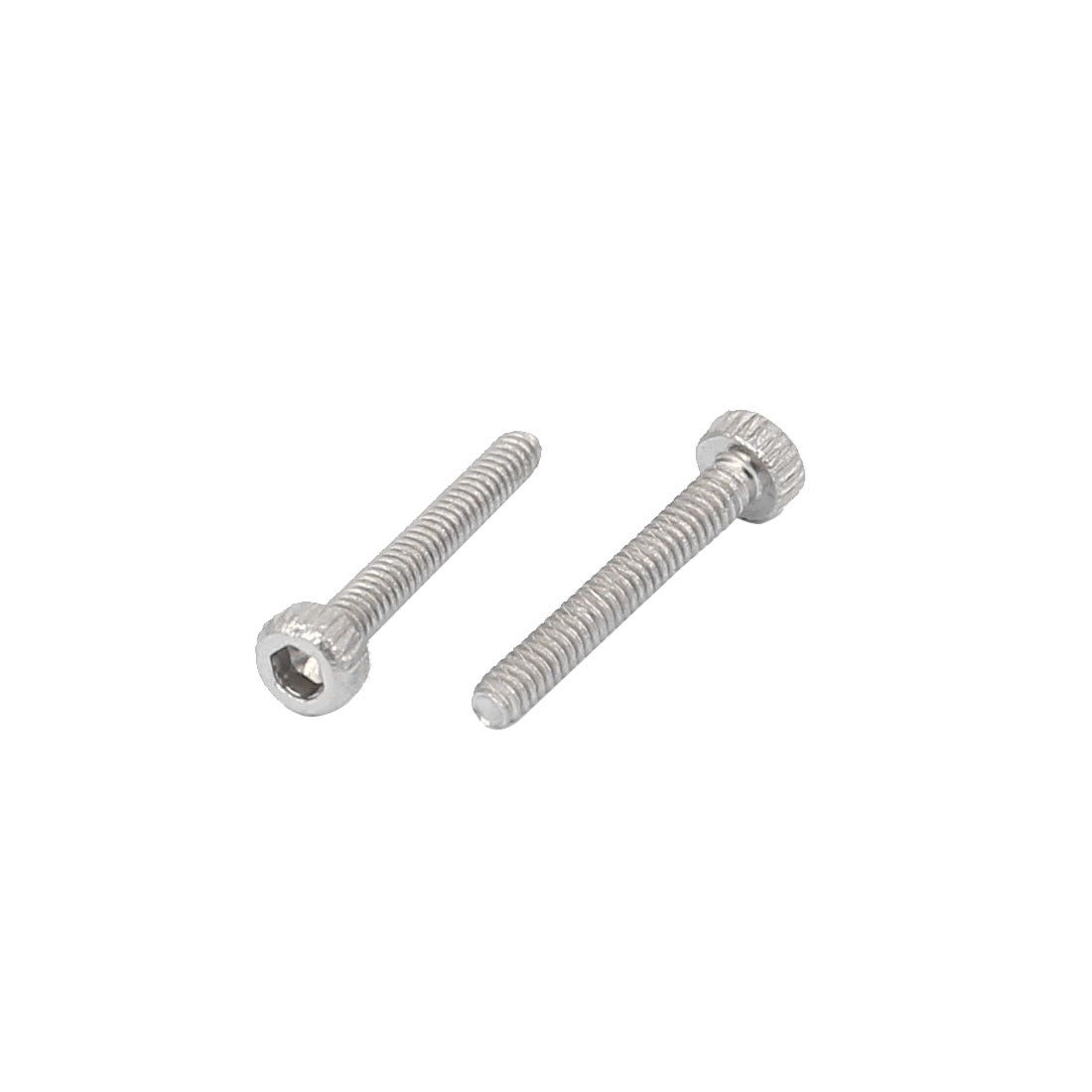 M1.4x12mm 0.3mm Pitch 304 Stainless Steel Hex Socket Head Cap Screw DIN912 60pcs