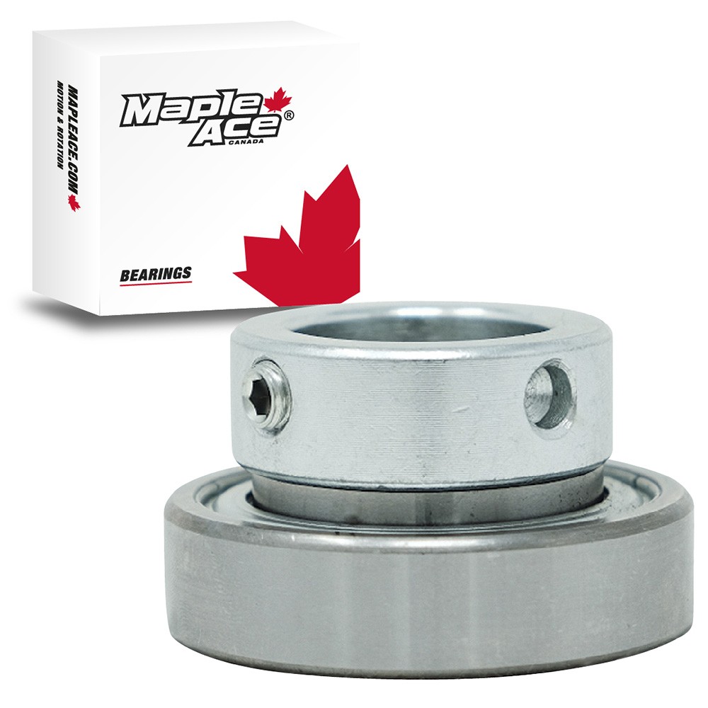 CSA206-20 Insert Bearing 1-1/4″ Bore, Cylindrical OD, Eccentric Lock Collar