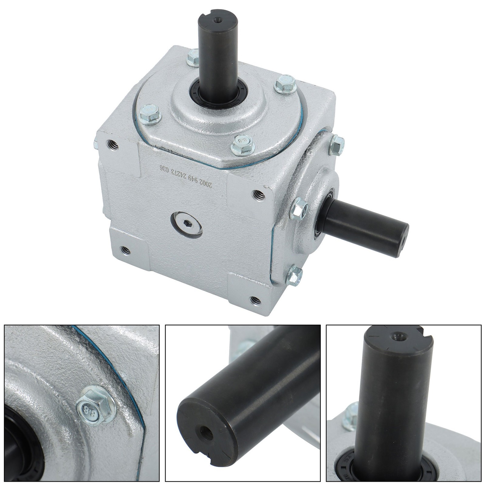 Corrosion-Resistant Right Angle Gearbox 40 HP for Marine & Mining Use