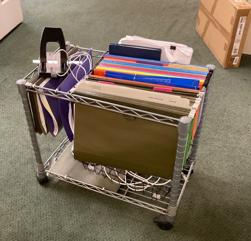 Mobile File Cart in Grey. Safeco Wire Brand New never opened. 5201-40GR