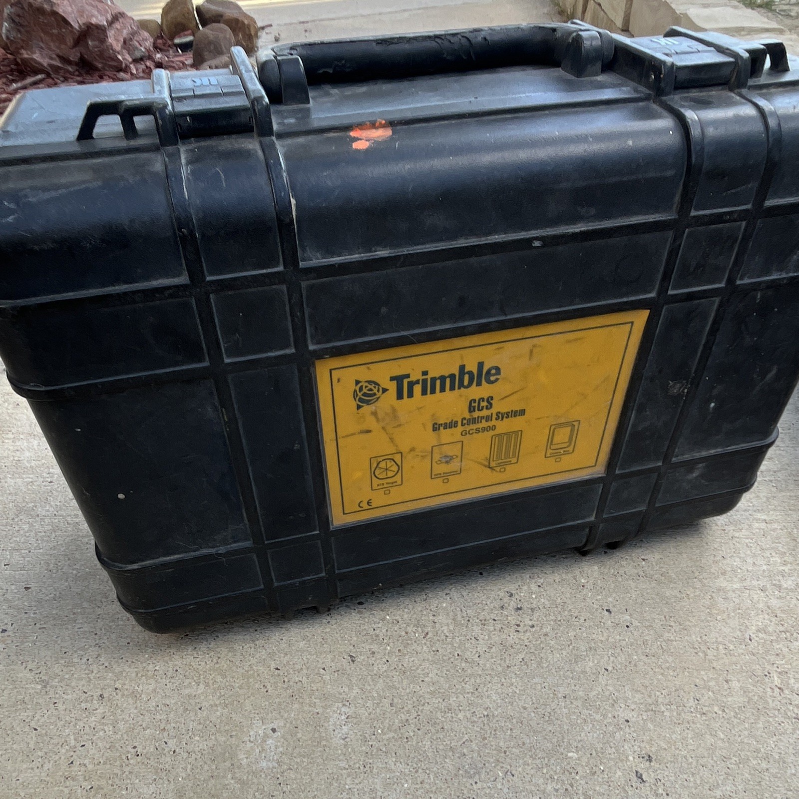 Trimble GCS900 Grade Control System Hard Carrying Case with Foam Insert