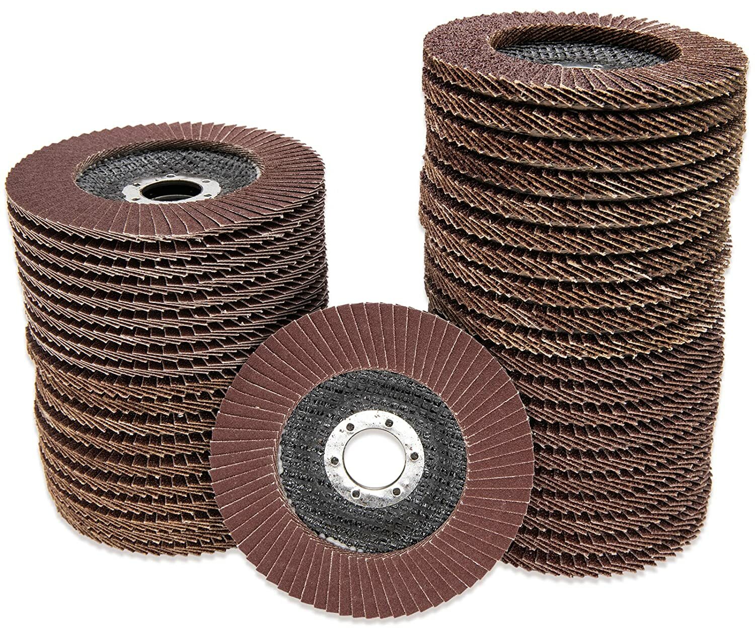 50PCS 4.5 x7/8″ Flap Disc 4-1/2 60 Grit Angle Grinder Sanding Grinding Wheel T27