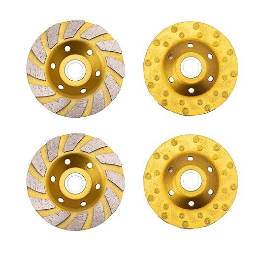 4″ Diamond Grinding Cup Wheel Concrete Stone Grinding Wheel Disc Grinder 100mm
