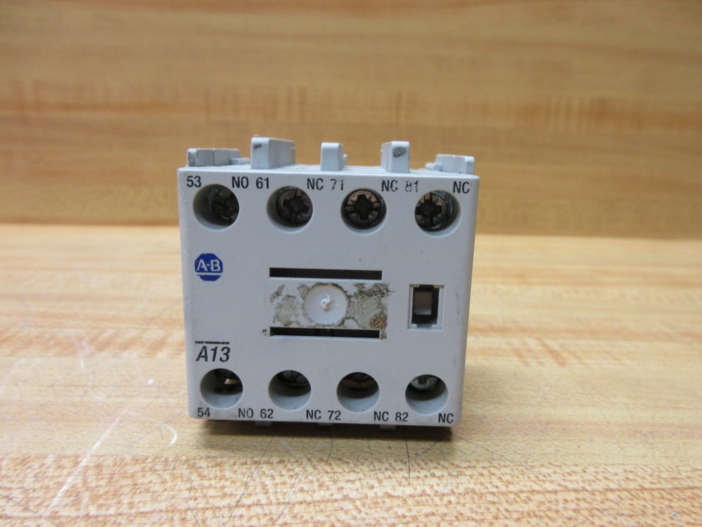 Allen Bradley 100F-A13 Auxiliary Contact 100FA13