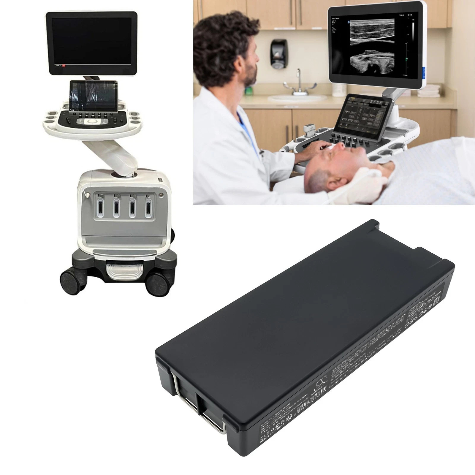 BATTERIE 3400mAh Type 453561904974 For Philips Epiq Ultrasound System