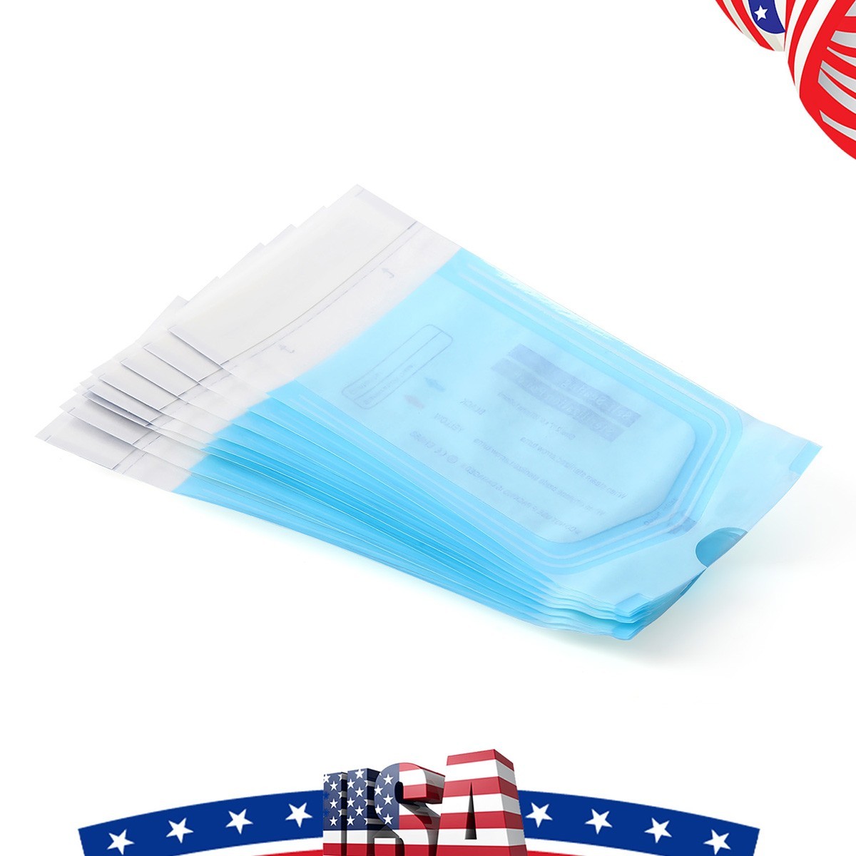 200pcs/Box Medical Self Sterilization Pouches Pouch Autoclave Sterilizer Bags