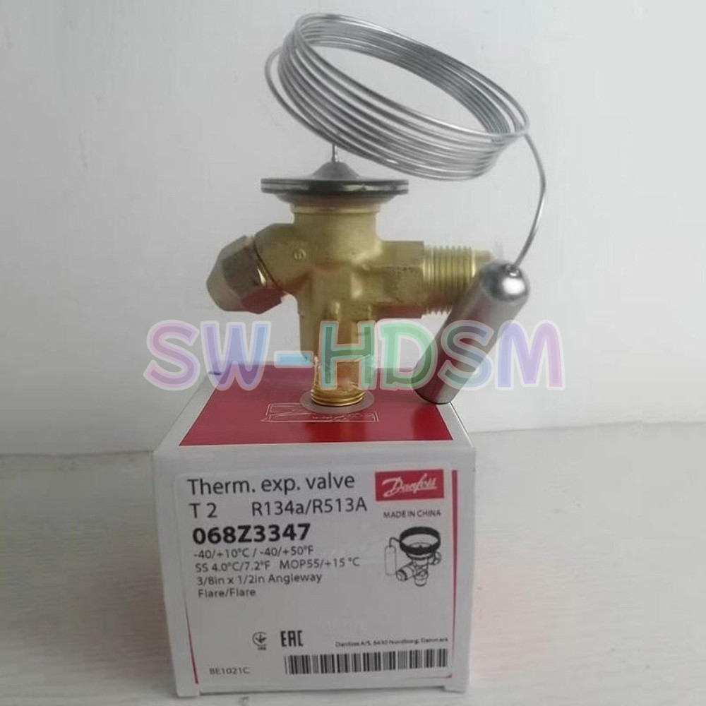 1PCS NEW For Danfoss 068Z3347 Thermal Expansion Valve T2 R134a/R513A