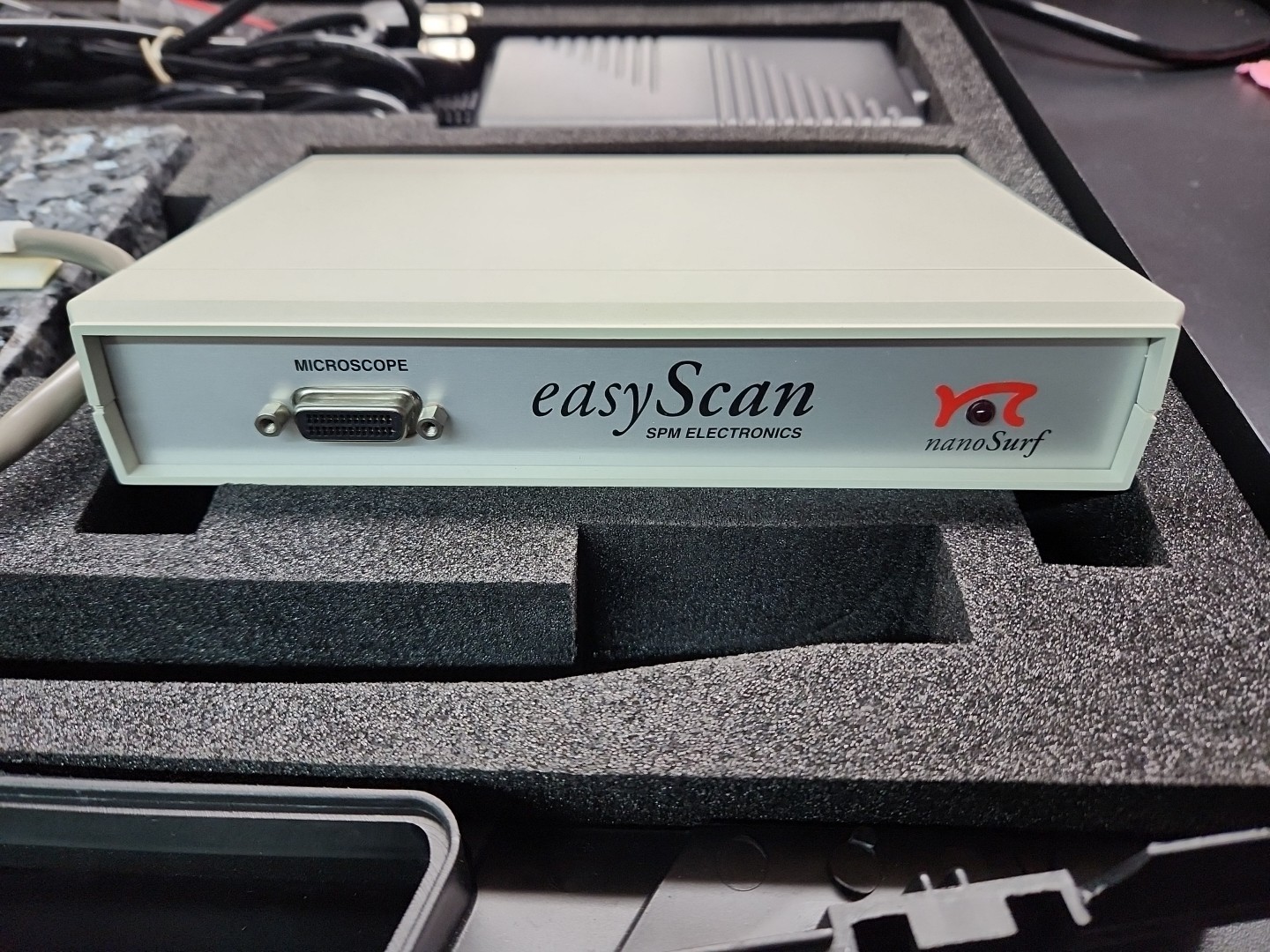 Nanosurf EASYScan STM Head Nanoeducation Scanning AG SOFTWARE CONTROL IMAGING
