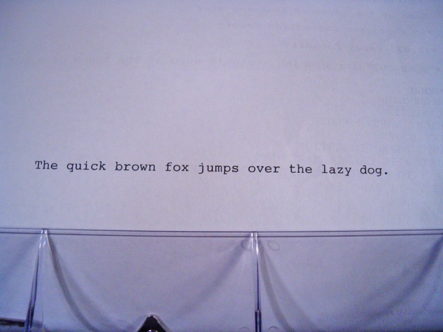 See Video on this Brother Model SX-4000 Electric Typewriter – Tested -Very Nice