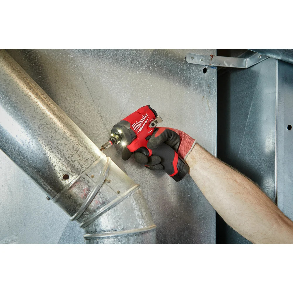 Milwaukee 3497-22RT M12 FUEL 12V 2-Tool Combo Kit w/ M12 3/8″ Ratchet