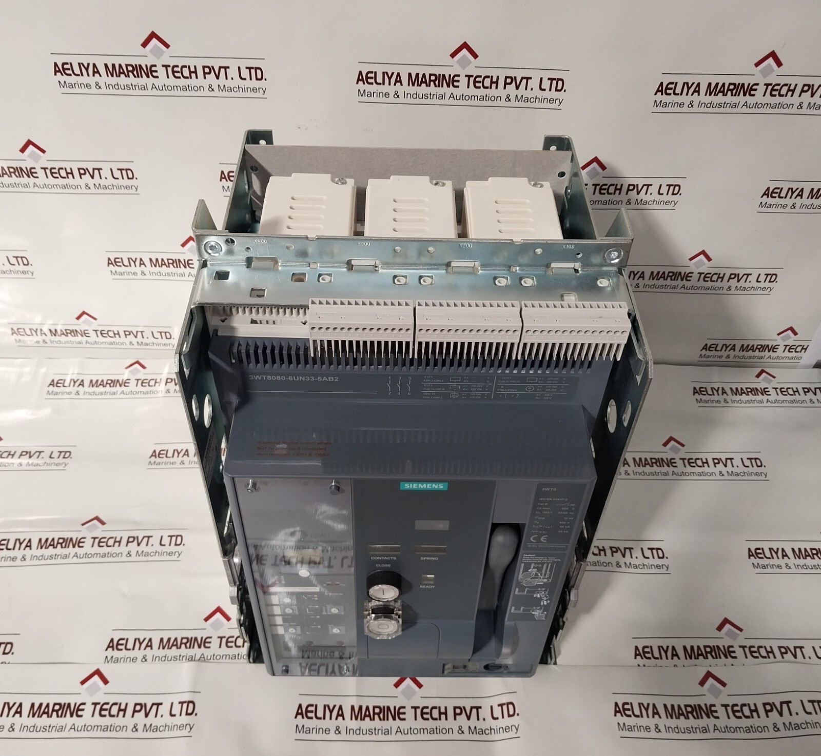 Siemens 3WT8080-6UN33-5AB2 800A Air Circuit Breaker 800A 1000V 50/60Hz