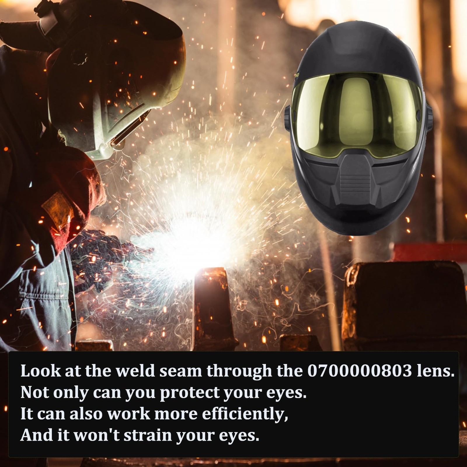 5 Pack 700000803 Clear Front Cover Lens Compatible with ESAB Sentinel A50 Weldin