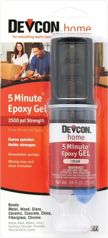 NEW DEVCON 21045 CREAM FRESH 2 PART 5 MINUTE WELDER EPOXY WATERPROOF ADHESIVE