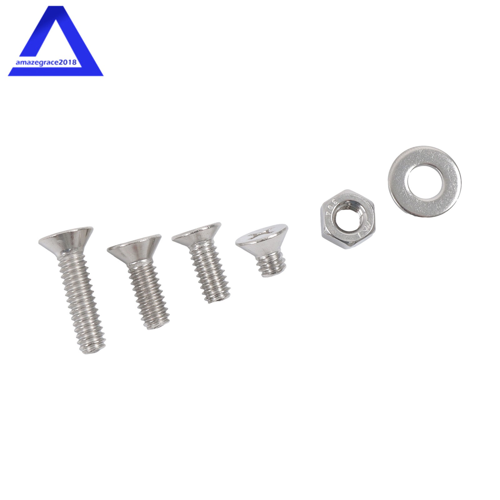 720Pcs Nuts and Bolts Assortment Kit, Machine Screws, #6-32#8-32#10-24#1/4-20