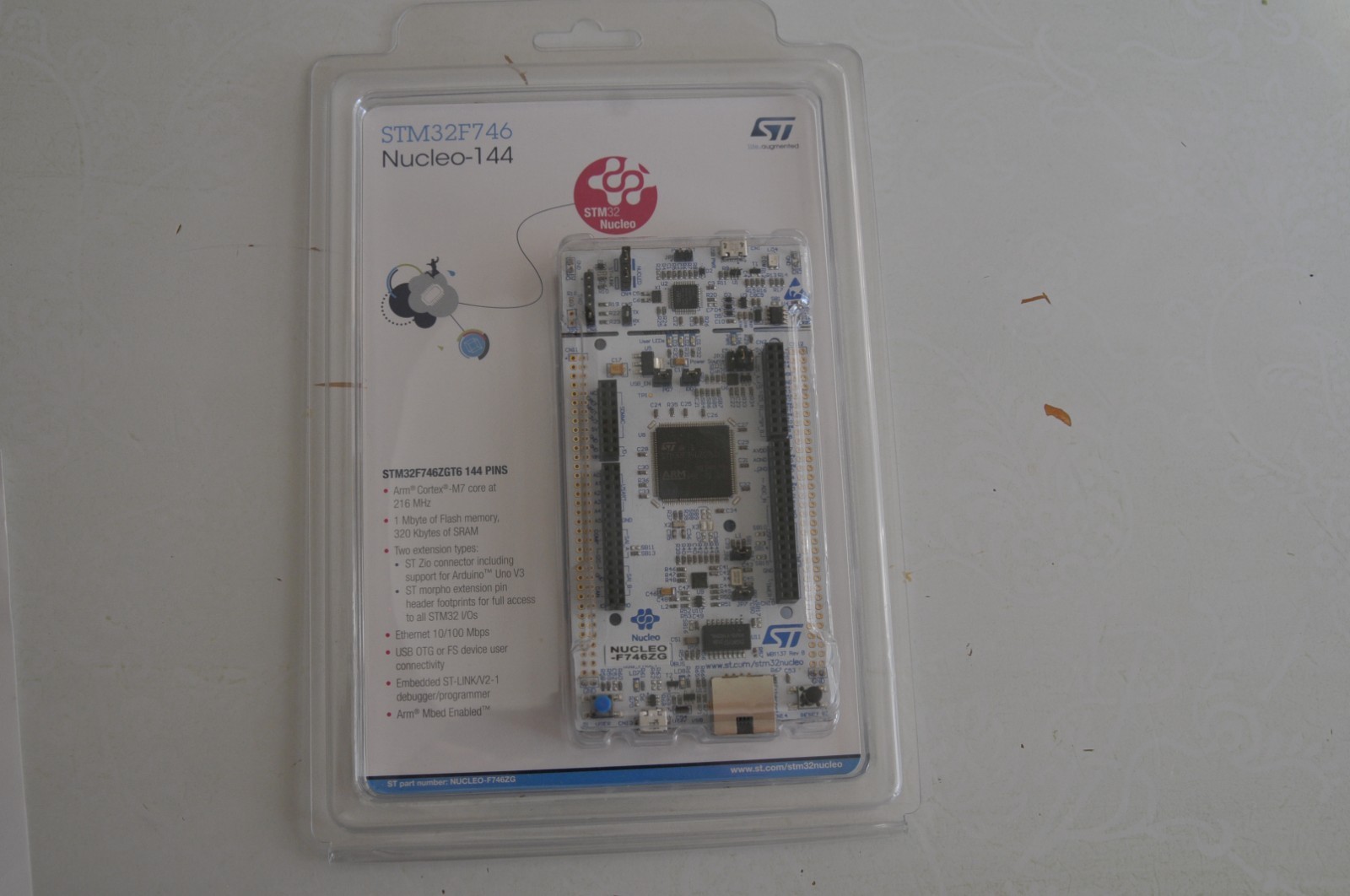 STM32F746 Nucleo-144 / STM32F46ZGT6