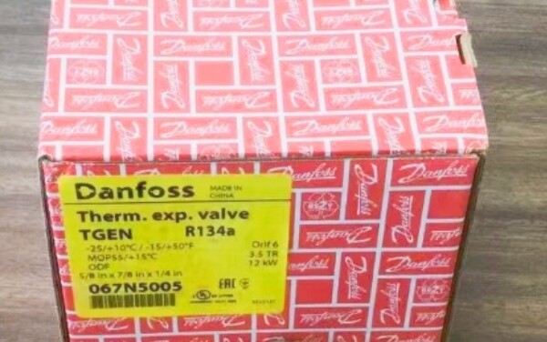 1PC Danfoss 067N5005 Thermal Expansion Valve R134a R513A TGE 3.5 TR