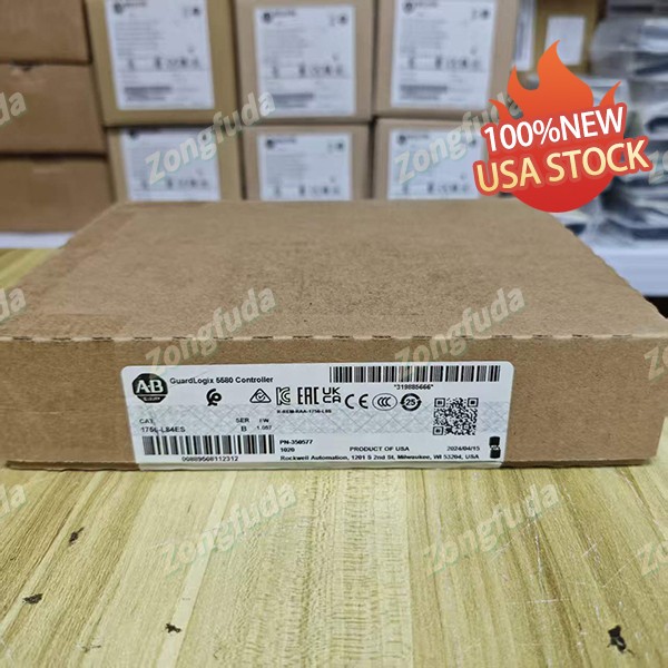 New Allen-Bradley 1756-L84ES Rack Mount Automation Safety Module