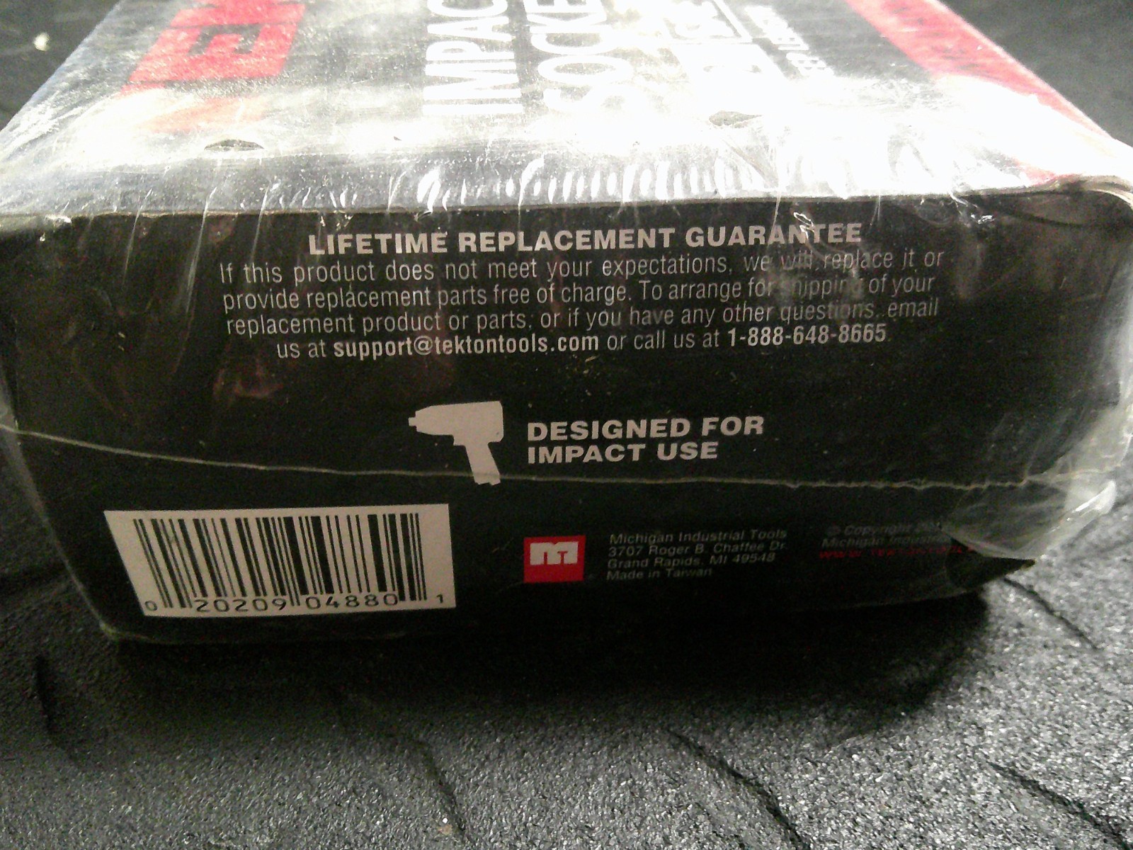 Tekton SAE Impact Deep Socket Set 1/2 Drive Chrome Vanadium 3/8″-1-1/4″ [C-0.5]