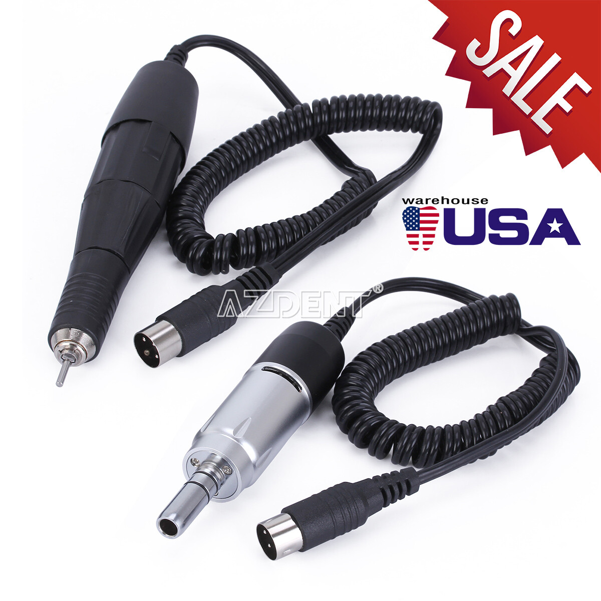 Dental Lab Micromotor Electric 35K RPM Polishing Handpiece 102L/90A-H For N3