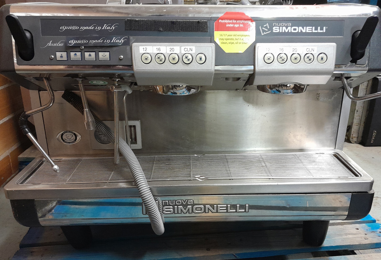 Nuova Simonelli Aurelia V 2 Group Espresso Machine, 4500W, 240V