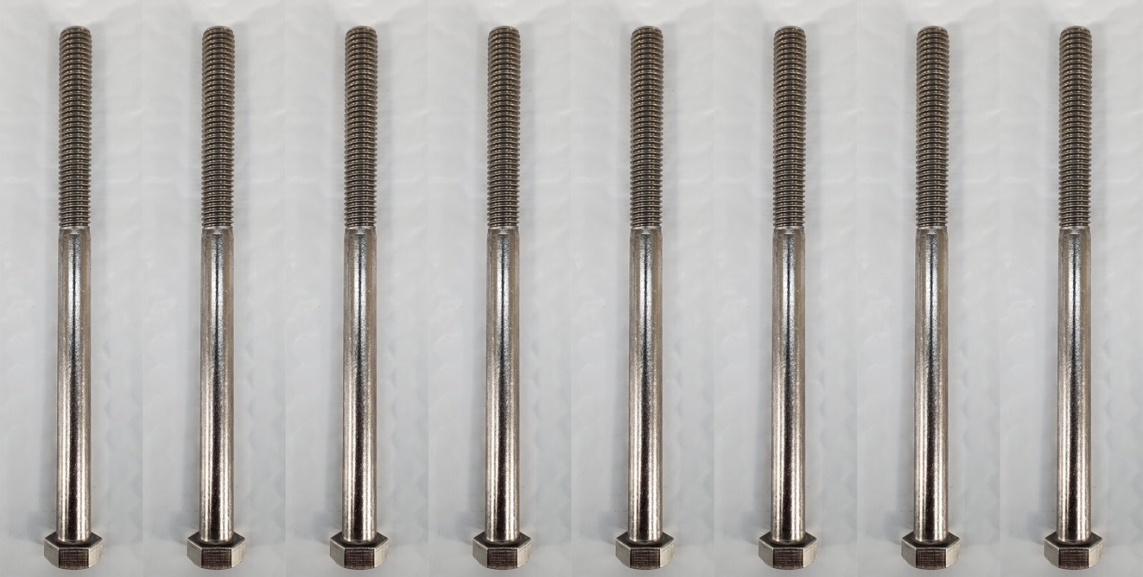 Stainless Steel Hex Head Bolt – 1/2-13 x 7-1/2″ – 3″ Thread Length THE F593C