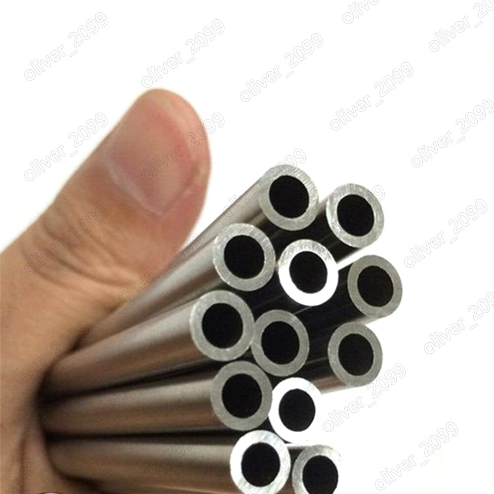 New 304 Stainless Steel Tube Pipe Smooth Surface Length 250mm Qty 4Pcs