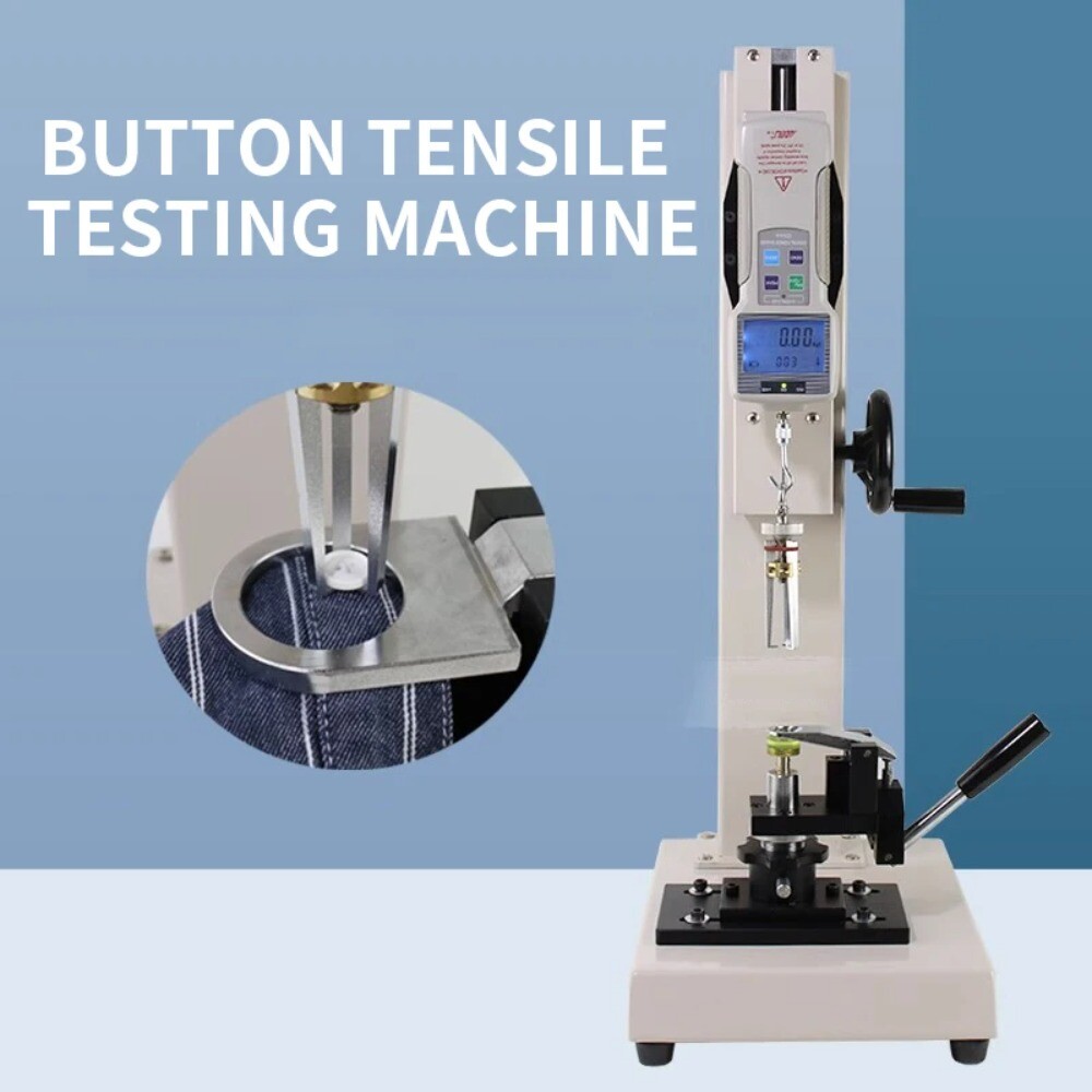 Digital Display Button Pull Tester Fabric Push-Pull Strength Testing Machine
