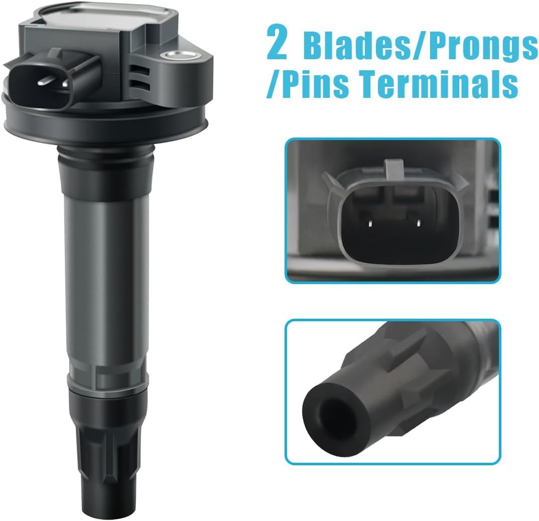 6Pcs Ignition Coils Pack UF553 5C1652 & 6 Motorcraft Platinum Spark Plug SP520 S
